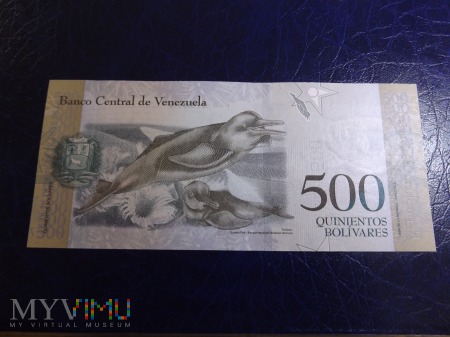 WENEZUELA 500 BOLIVARES 2016