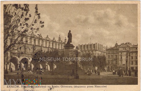 Duże zdjęcie Kraków - Rynek - Sukiennice - 1949