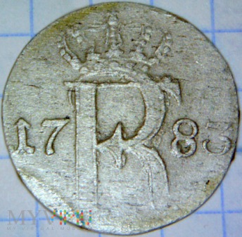 Fryderyk II Wielki 1740-1786-24 część talara 1783A