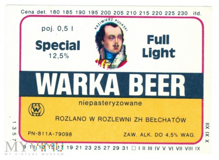 Warka Beer Special