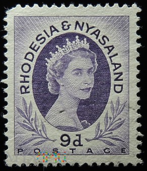 Rodezja i Niasa 9d Elżbieta II