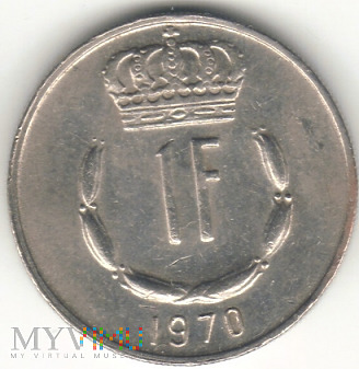 1 FRANC 1970