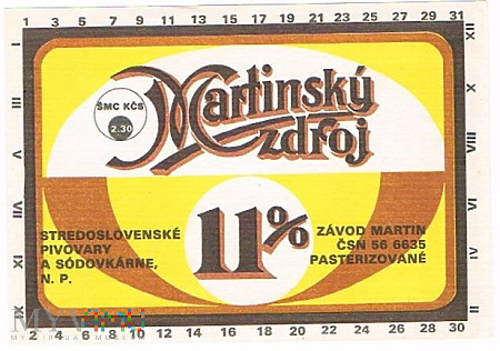 martinský zdroj 11%