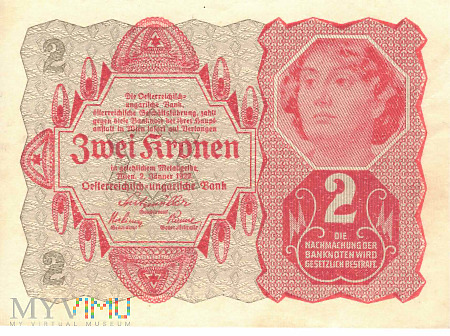 Duże zdjęcie Austria - 2 korony (1922)