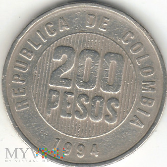 200 PESOS 1994