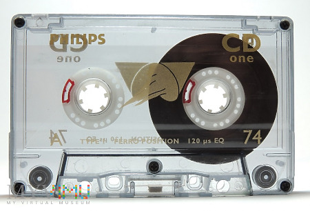 PHILIPS CD one 74 kaseta magnetofonowa