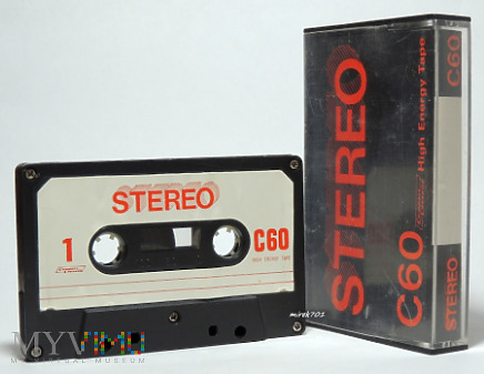 Stereo C60 kaseta magnetofonowa