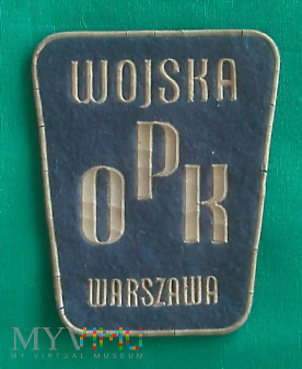 Wojska OPK Warszawa.