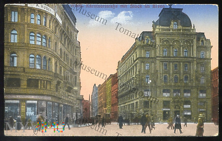Wiedeń - Kärntnerstrasse mit Stock im Eisen