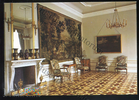 W-wa - Pałac w Wilanowie - Salon Lubomirskiej-1978