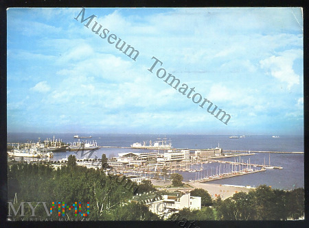 Gdynia - Port i basen żeglarski - 1979