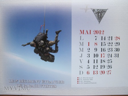 Kalendarz Kepi Blanc 2012