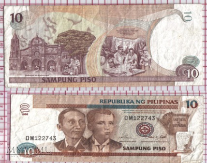 10 Piso- Filipiny