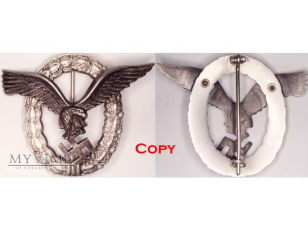 Odznaka Pilota Luftwaffe, Pilot's Badge