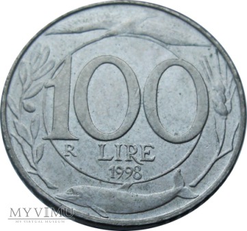 100 Lirów, 1998 rok.