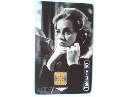 Jeanne Moreau Louis Malle karta telefoniczna 1996