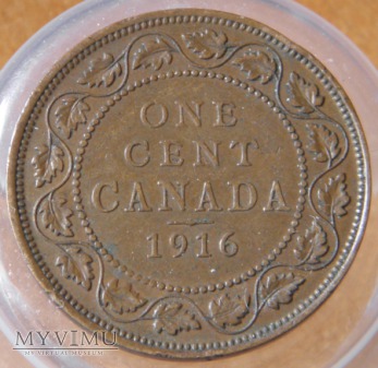 1 Cent Kanadyjski 1916