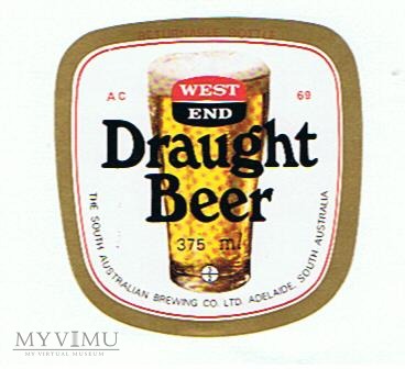 west end draught beer