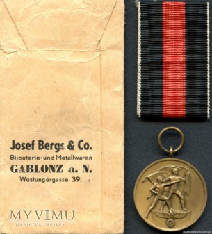 Medal Pamiątkowy 1 października 1938