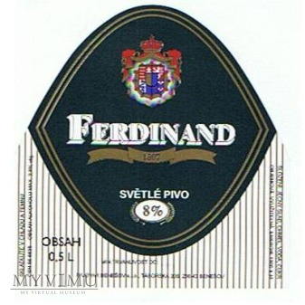 Duże zdjęcie ferdinand 8% světlé pivo