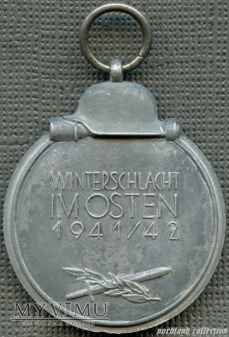 Medal za Kampanię Zimową na Wschodzie 1941/42 mm 5