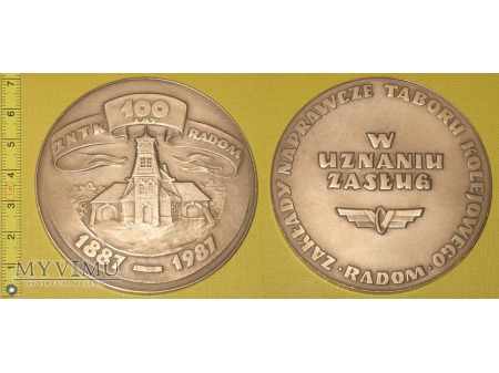 Medal kolejowy - firmowy ZNTK Radom