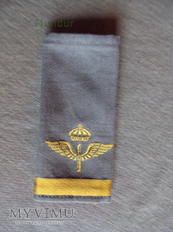 Szwecja - oznaka stopnia flygvapnet: podporucznik