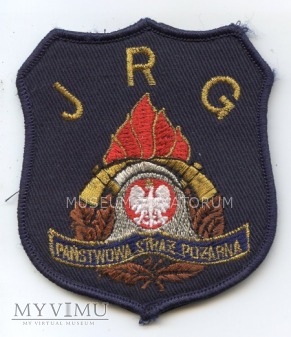Naszywka - JRG Państwowa Straż Pożarna