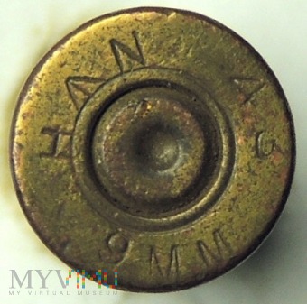 9 mm Luger H(strzałka)N 43 9MM