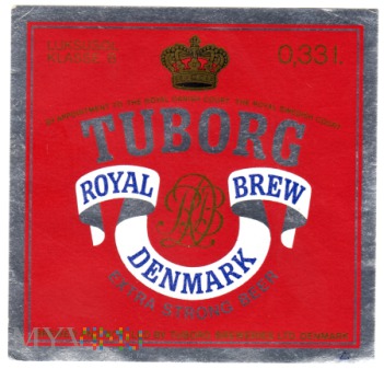 Tuborg Royal Brew Denmark