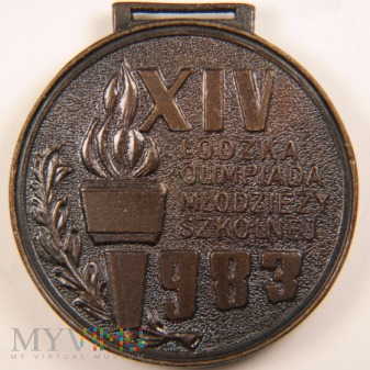 Duże zdjęcie 1983 - XIV Łódzka Olimpiada Młodzieży Szkolnej