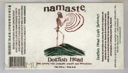 Dogfish Head, Namaste