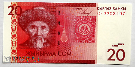 Kirgistan 20 som 2009