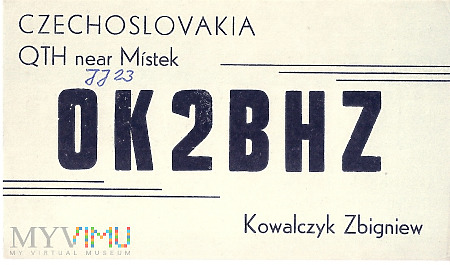 CZECHOSŁOWACJA-OK2BHZ-1984.a