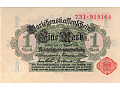 Niemcy (Darlehnskassenschein) - 1 marka (1914)