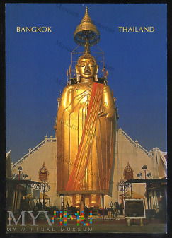 Thailand - Bangkok - Stojący Budda - pocz. XXI