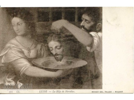 Kat podaje Salome ściętą głowę św. Jana