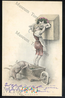 Świnka Szczęścia - 1900