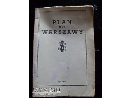"Plan M.ST.Warszawy".