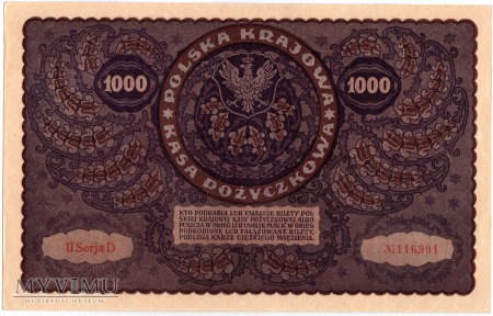 23.08.1919 - 1000 Marek Polskich