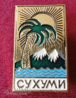 odznaka Suchumi Gruzja