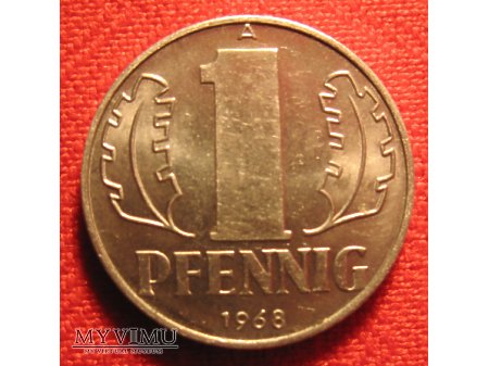 1 PFENNIG - Niemiecka Republika Demokratyczna
