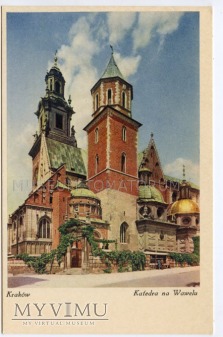 Kraków - Katedra na Wawelu - lata 30-te