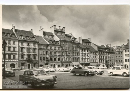 W-wa - Stare Miasto - Rynek - 1960-te