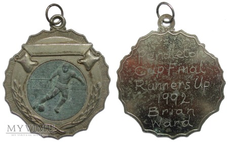 Medal nagrodowy za finał pendeltonu 1992