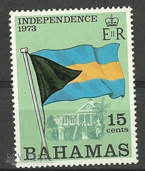 Duże zdjęcie Flag of the Bahamas