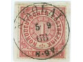 Znaczek 1 grosz- 1868
