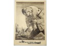 Kartka żołnierz niemiecki niosący rannego