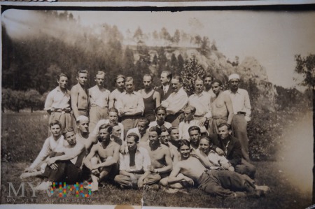 Duże zdjęcie Obóz szkoleniowy - lata 30-te.