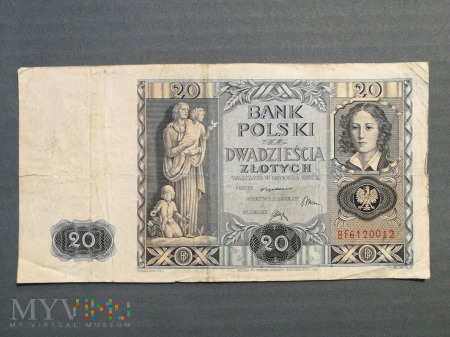20 złotych, 1936